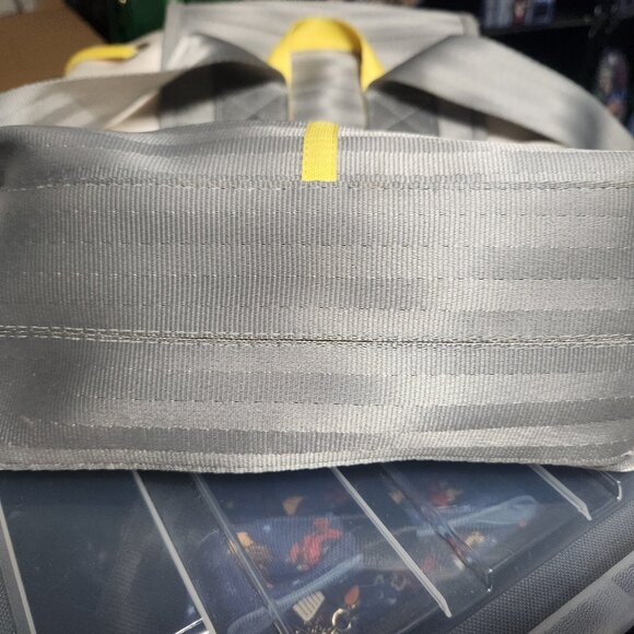 RARE Harveys Buttercup, Cream & Dove Berkeley Medium Backpack Root Beer Liner main image 5